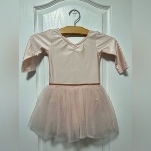Toddler girl size 4 pink dress with tutu